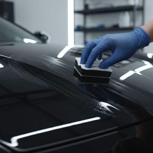 Applying ceramic coating liquid glass - Sarasota Florida